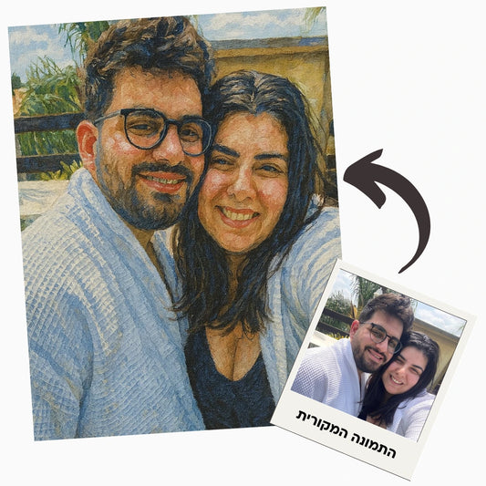 מתמונה ליצירה – ערכת צביעה בהתאמה אישית מבית פונרל