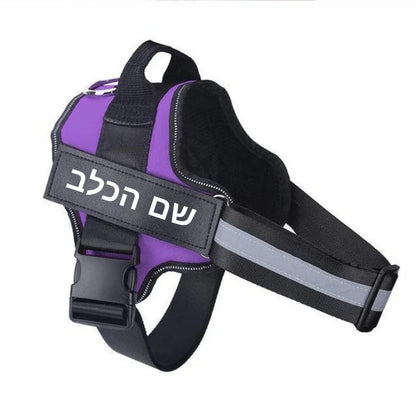 FonrelWalk - רתמה לכלבים נגד משיכות בעיצוב אישי
